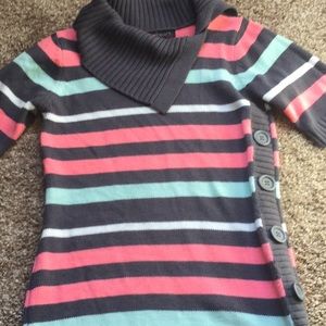 Girl’s size 10/12 striped sweater dress
